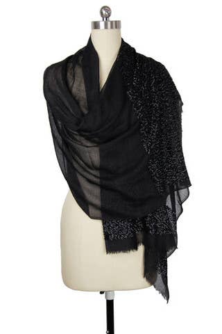 SAACHI - Sequins Wool Scarf