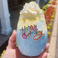 The Queens' Jewels® - Happy Birthday Jeweled Stemless Wine Glass