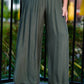 TINA Stephens Italy/Tees By Tina - Mercedes Foldover Waist Silk Pant (PL203): 150 Pearl / One Size