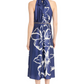 Maggy London RHIANNA GOLD CHAIN HALTER DRESS