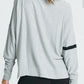 Planet Pima Cotton Fine Line Crewneck Sweater