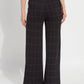 Erin Hi Waist Wide Leg Ponte - Double Check Line