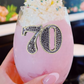 The Queens' Jewels® - 70th Birthday Stemless Wine Glass