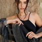 SAACHI - Star Gazer Wool Blend Sparkle Silk Scarf
