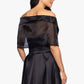 Betsy & Adam “JOAN" PULL THROUGH ORGANZA SHAWL WRAP