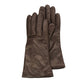 MADE IN ITALY 9" LEATHER GLOVES WITH CASHMERE LINING