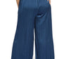 LYSSE Packable Pleated Wide Leg Satin Pants
