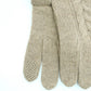 Cashmere Tech gloves with cables