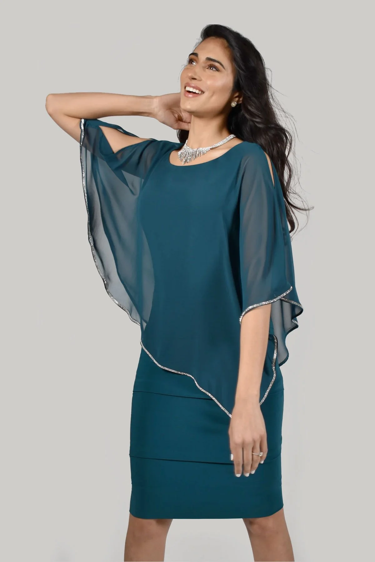 Frank Lyman Tiered Skirt Deess