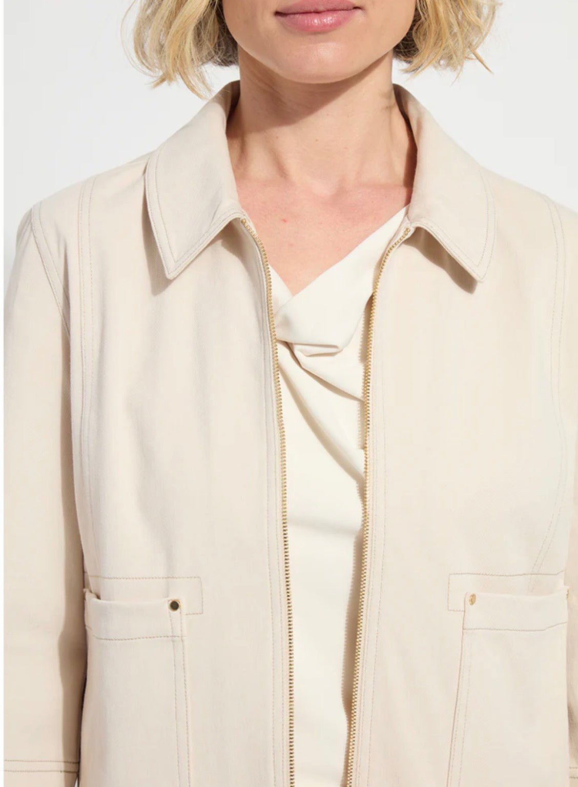 LYSSE Nylah Detail Crop Jacket