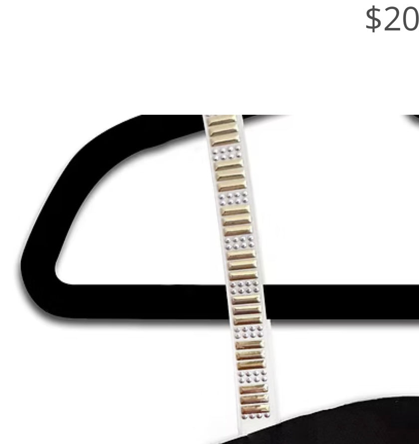 Strap It’s Nude Bra with Gold Studs