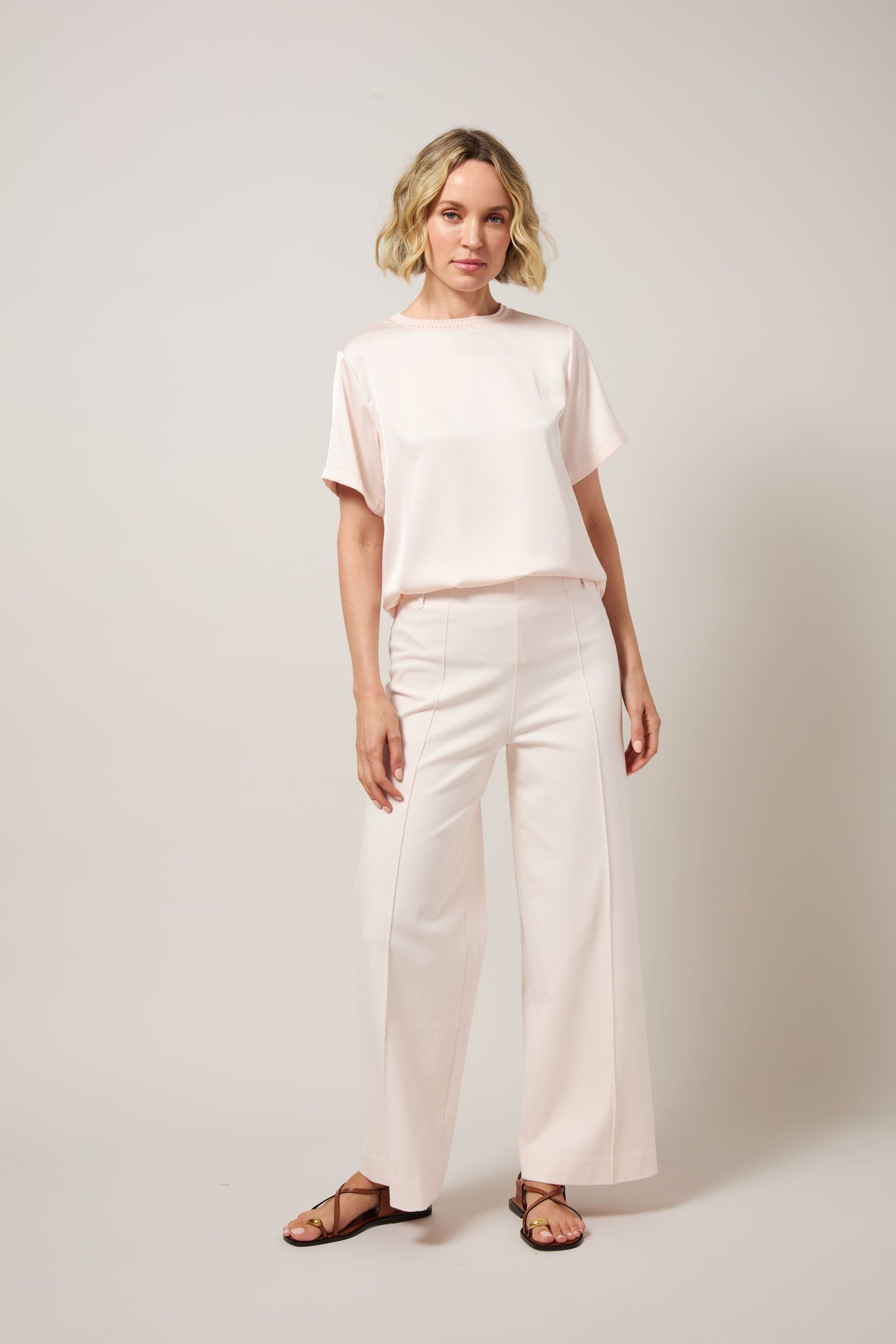 Lysee Nova Hi Waist Pinktuck Denim