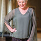 Tiffany Silk Butterfly Bottom Open Wrist (BLS218)