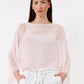TINA Stephens Italy/Tees By Tina - Sofita 3/4 Sleeve Cropped Silk Kaftan (BQ200)