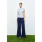 INA - Classic Mock Neck Sleeveless Knit Top