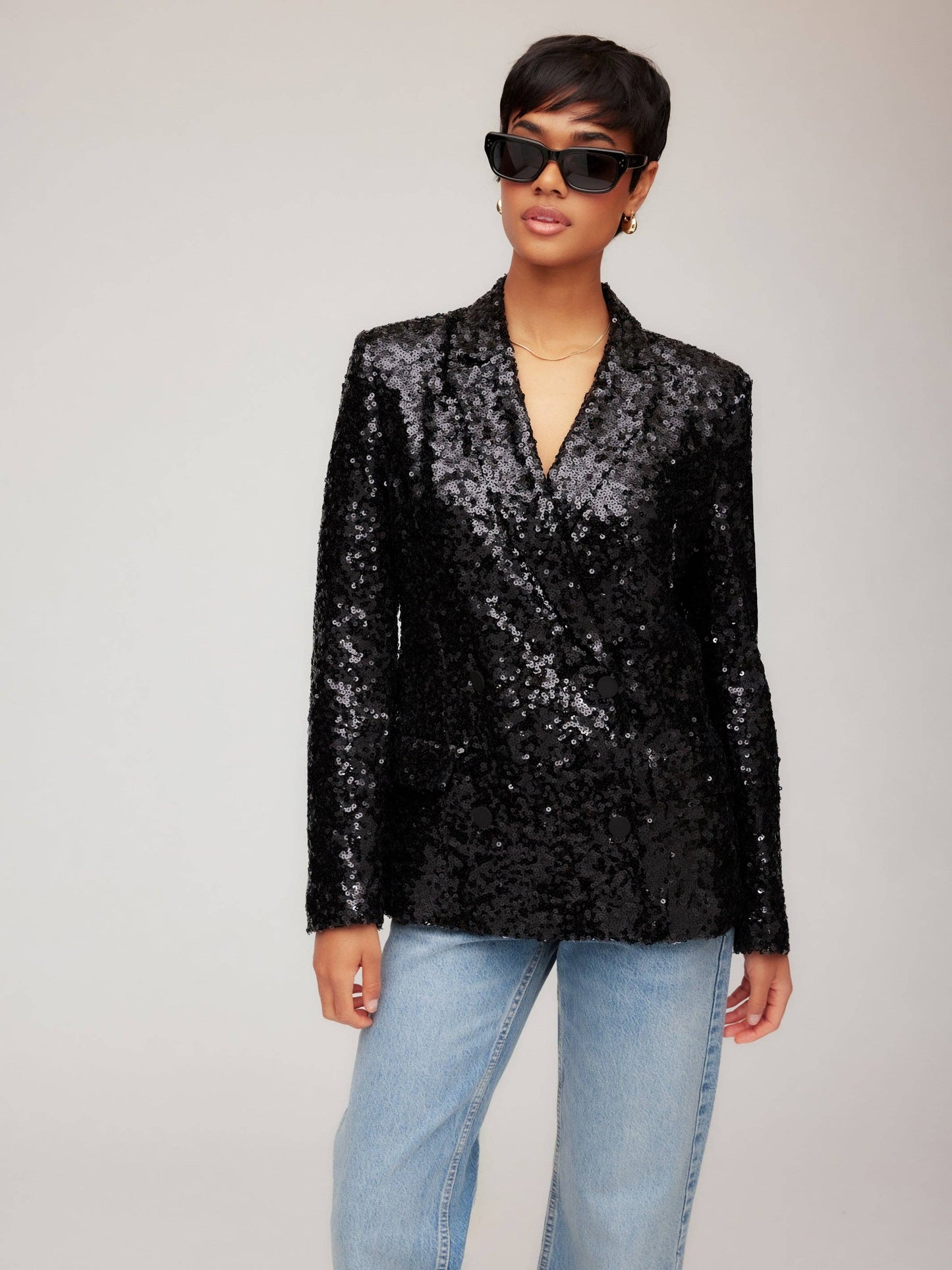 Fifteen Twenty Loretta Sequin Jacket
