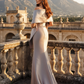 Terani Couture Asymmetric One-Shoulder Mikado Mermaid Gown