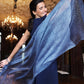SAACHI - Star Gazer Wool Blend Sparkle Silk Scarf