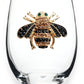 Bee - Stemless Wine Glass
