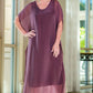 Helen Silk Kaftan Long Dress (DSS204)