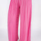 Mercedes Foldover Waist Silk Pant (PL203)