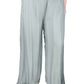 TINA Stephens Italy/Tees By Tina - Mercedes Foldover Waist Silk Pant (PL203): 316 Olive / One Size