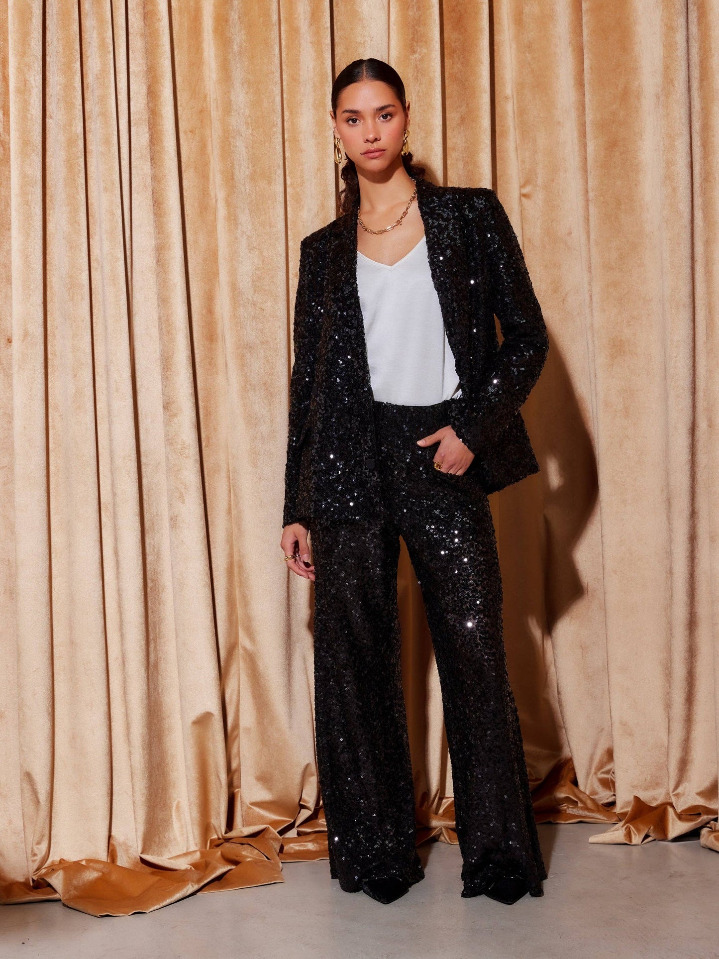 Fifteen Twenty Loretta Sequin Jacket