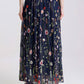TINA Stephens Italy/Tees By Tina - Sable Garden Silk Skirt (SL202G)