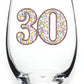 30th Birthday Stemless