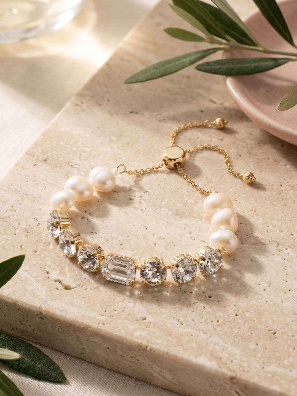 Sorrelli - Cadenza Slider Bracelet - BEC14BGCRY