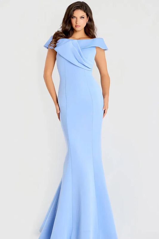 Jovani Off Shoulder Mermaid Gown