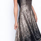 Frank Lyman Dipped Hem Sequin Dress
