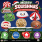 Novelty Brands - Fun Doh Christmas Dumpling Squishy Toy 12pc Holiday Display