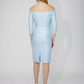 Frank Lyman Floral Off-shoulder Sheath Dress Style 268234