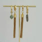 Tramps+Thieves - Little Fringe Huggie Hoop Earrings