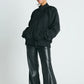 Planet Nylon Rouched Chic Bomber