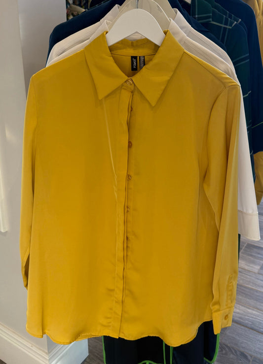 ravel Button Down Blouse