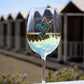 The Queens' Jewels® - Hummingbird Jeweled Stemmed Wine Glass