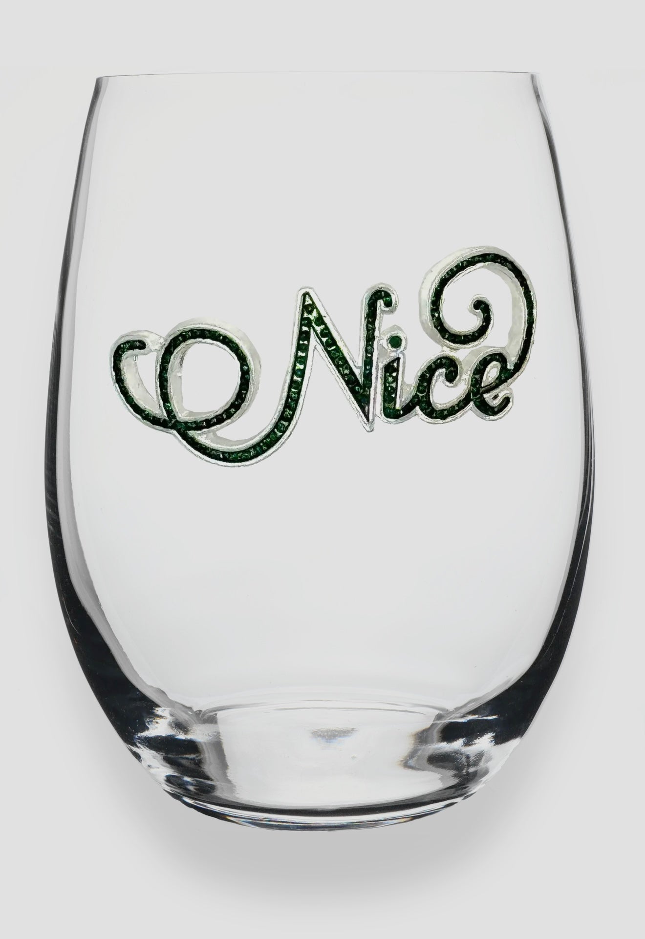 Nice Stemless Wine Glass