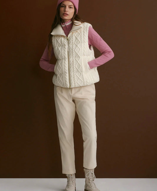 Varley Irina Cable-Knit Gilet