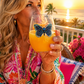 The Queens' Jewels® - Blue Butterfly Stemless