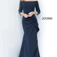 Jovani Sheath Off the Shoulder Evening Dress