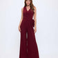 Last Tango Surplice Jumpsuit With Tie Waist