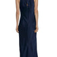Maggy London Fit and Flare Halter Dress