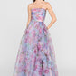 Theia Couture Fahreta Strapless Gown
