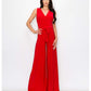 Last Tango Surplice Jumpsuit With Tie Waist