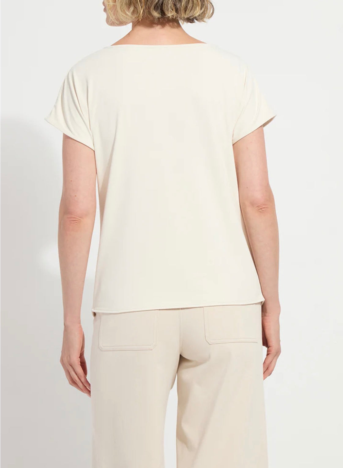 LYSSE Ensley Cowl Neck Top