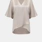 Joseph Ribkoff V-neck Jewel Embellished Pullover Style