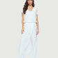 Last Tango Chiffon Overlay Jumpsuit