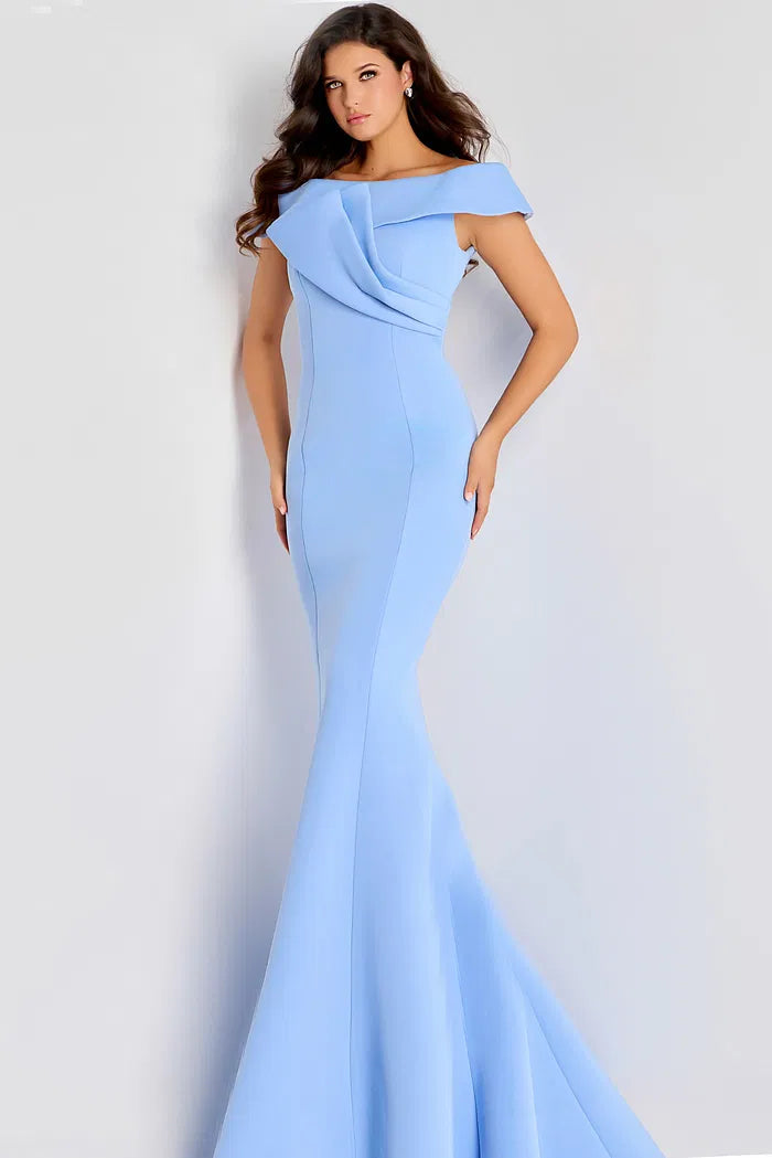 Jovani Off Shoulder Mermaid Gown